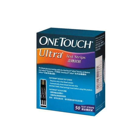 One Touch (Ultra) 血糖試紙50張.