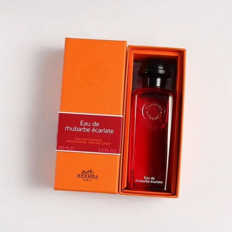 HERMÈS Eau de Rhubarbe Écarlate Eau de Cologne 愛馬仕血色大黃(緋紅火參)古龍水 100ml