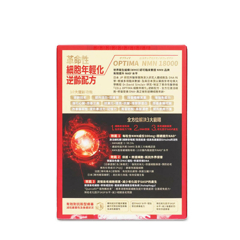 【萬寧舊版 2026-07】 Return 回本 - 細胞年輕化·逆齡配方 NMN 18000 60粒.