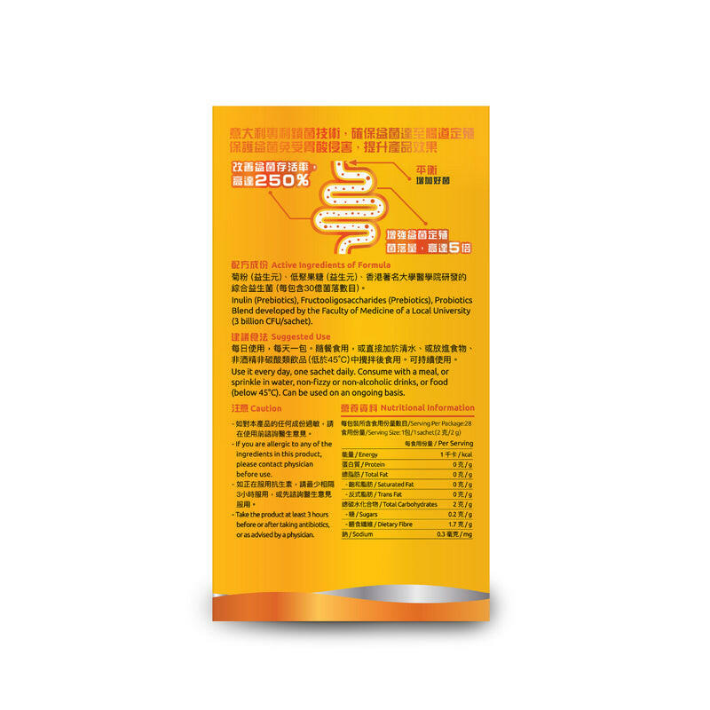 【港大專利】G-NiiB 微生態 敏肌配方益生菌28包|調節TH2免疫・修復皮膚屏障・濕疹/敏感肌專用.