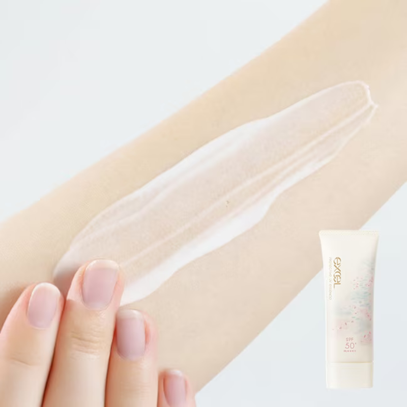 日本 EXCEL 炫采UV 櫻花高效防曬水凝乳 60g (限定).