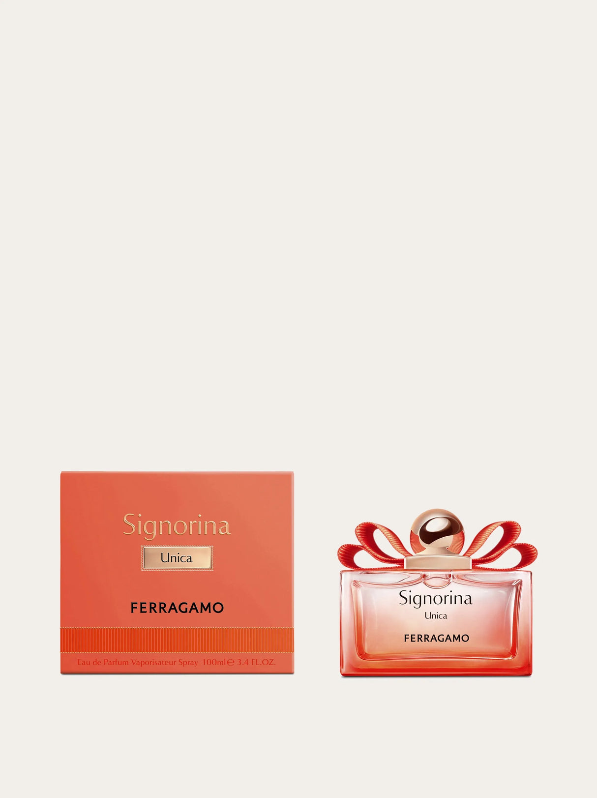 Salvatore Ferragamo Signorina Unica Eau De Parfum 菲拉格慕橙光伊人淡香精 100ml