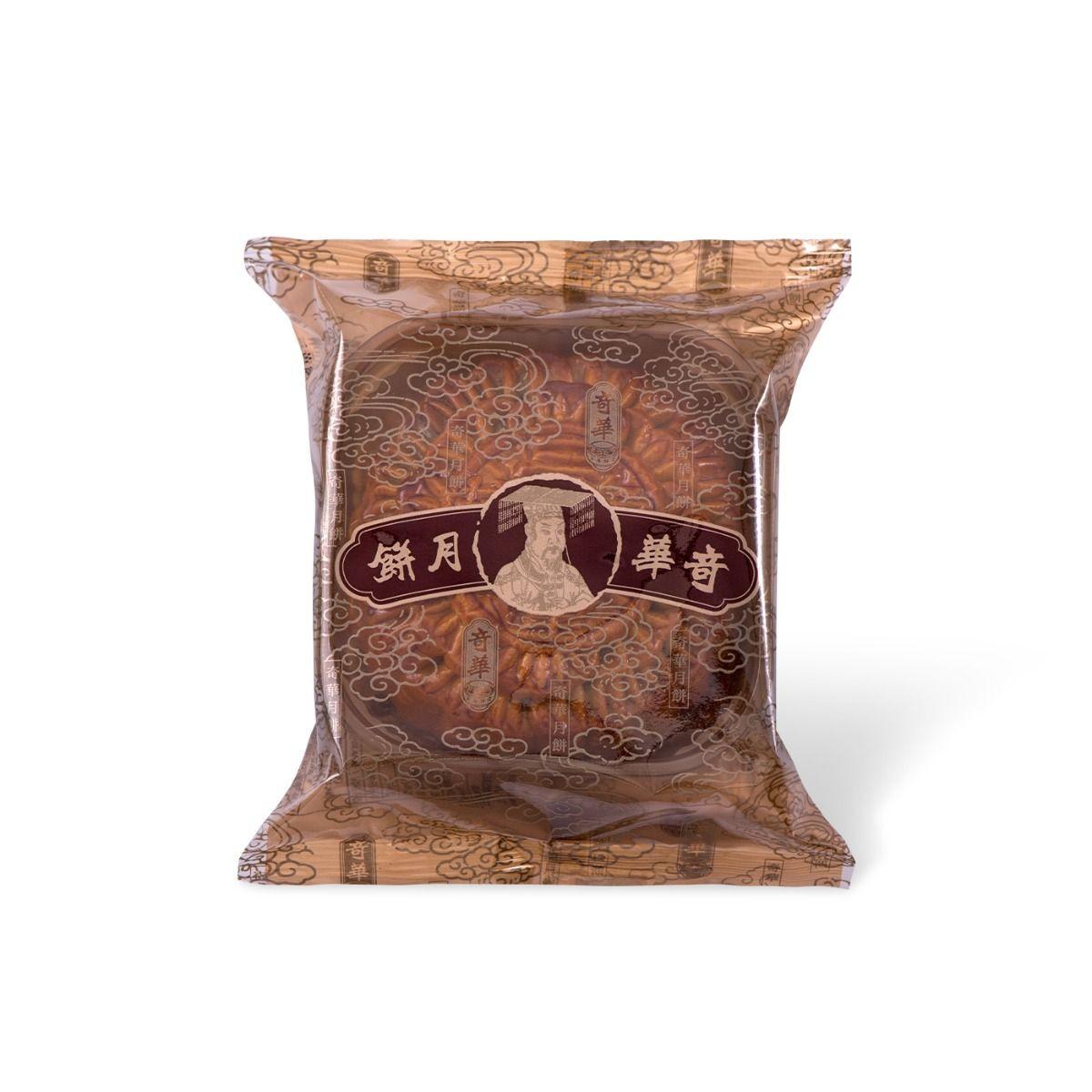 【現貨 已包清關費用】2025年 奇華餅家 金頂三黃純白蓮蓉月 (4個裝).