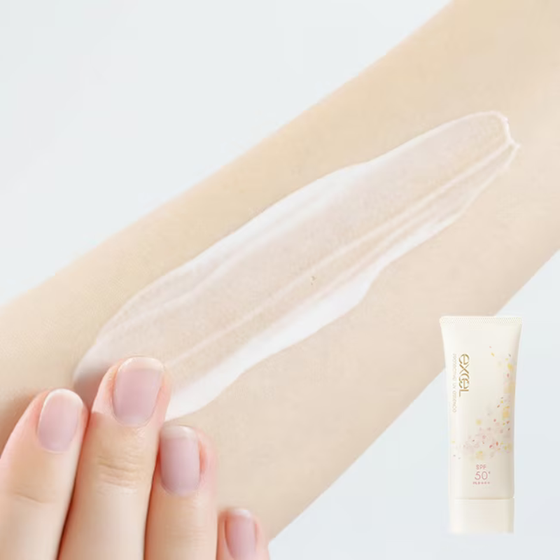 日本 EXCEL 炫采UV 櫻花高效防曬水凝乳 60g (限定).