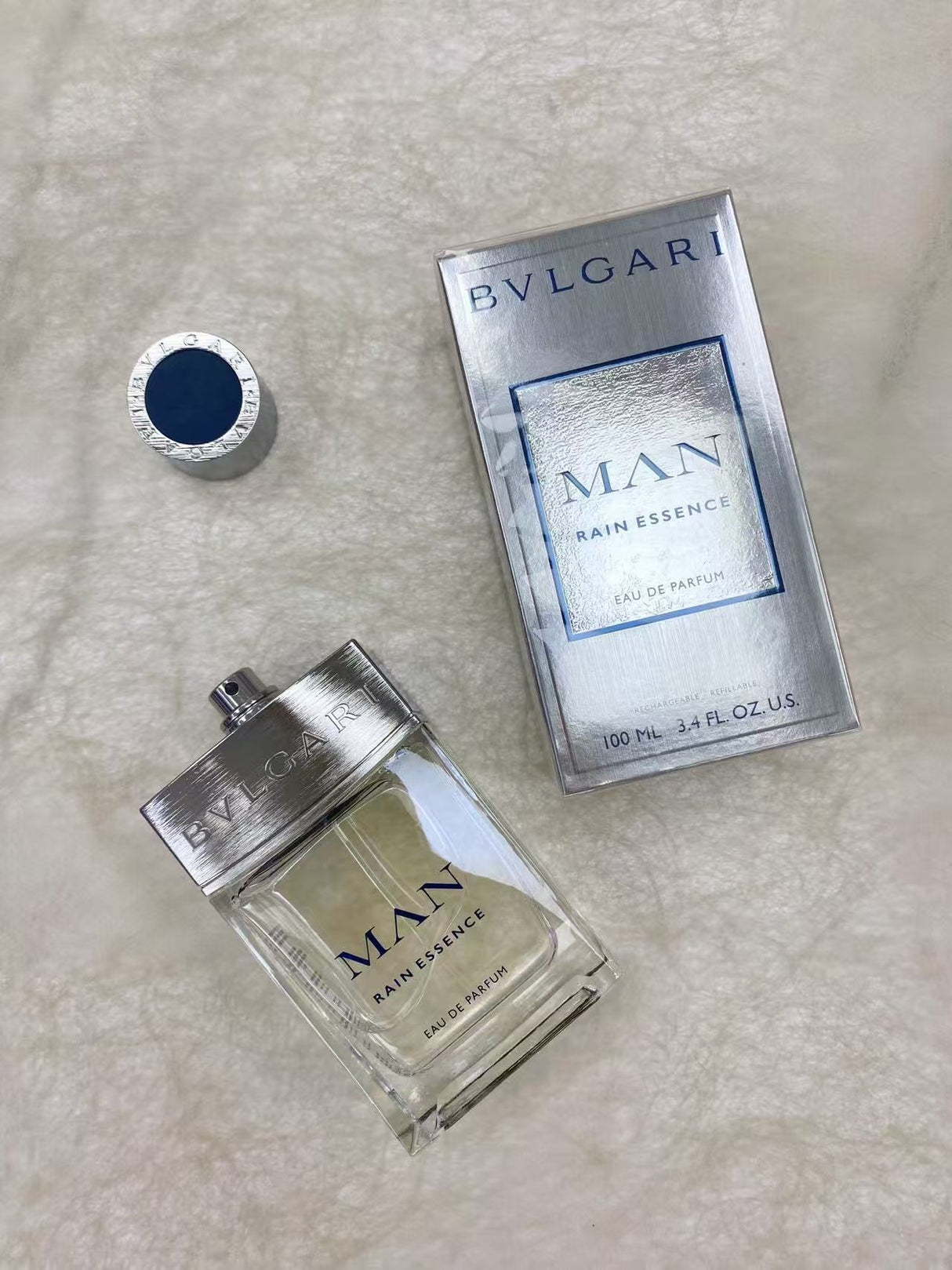 新版 BVLGARI MAN RAIN ESSENCE EAU DE PARFUM 寶格麗空谷之雨男士淡香精 100ml