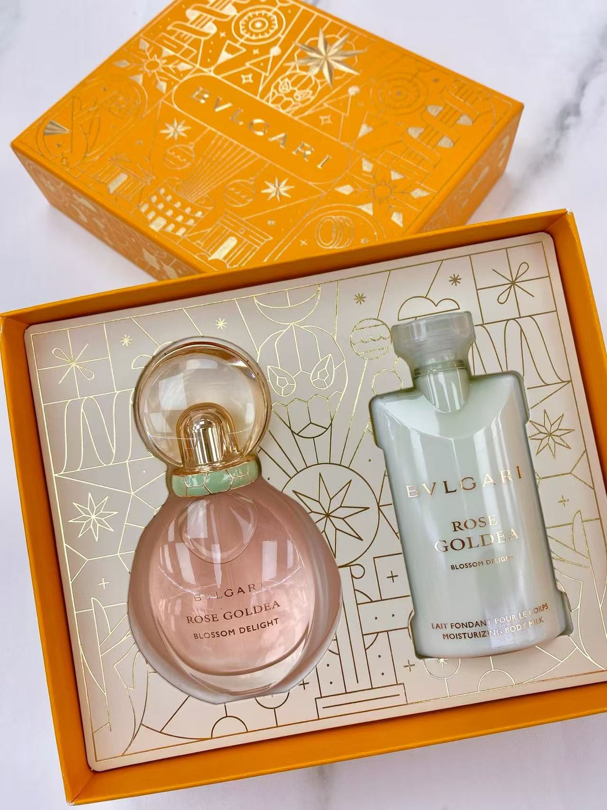 BVLGARI Rose Goldea Blossom Delight Eau De Parfum gift set 寶格麗歡沁玫香淡香精套裝(EDP50ml+Body milk身體乳75ml)