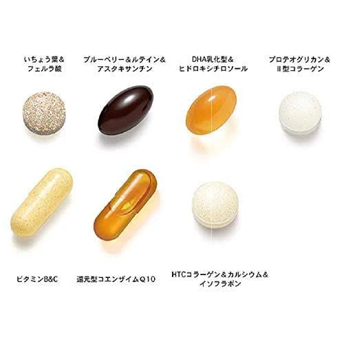 FANCL-芳珂 女士60代 綜合營養維他命補充丸 (30小包, 15-30日分)【平行進口產品】.