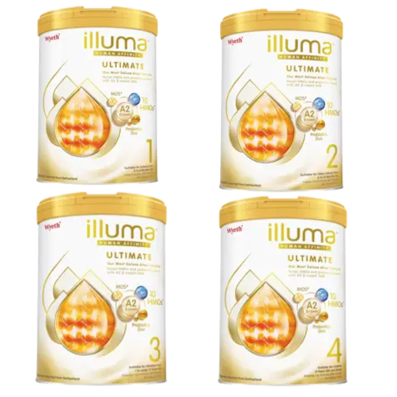 Wyeth惠氏 ILLUMA® ATWO A2 β-酪蛋白 幼兒成長配方奶粉 800克