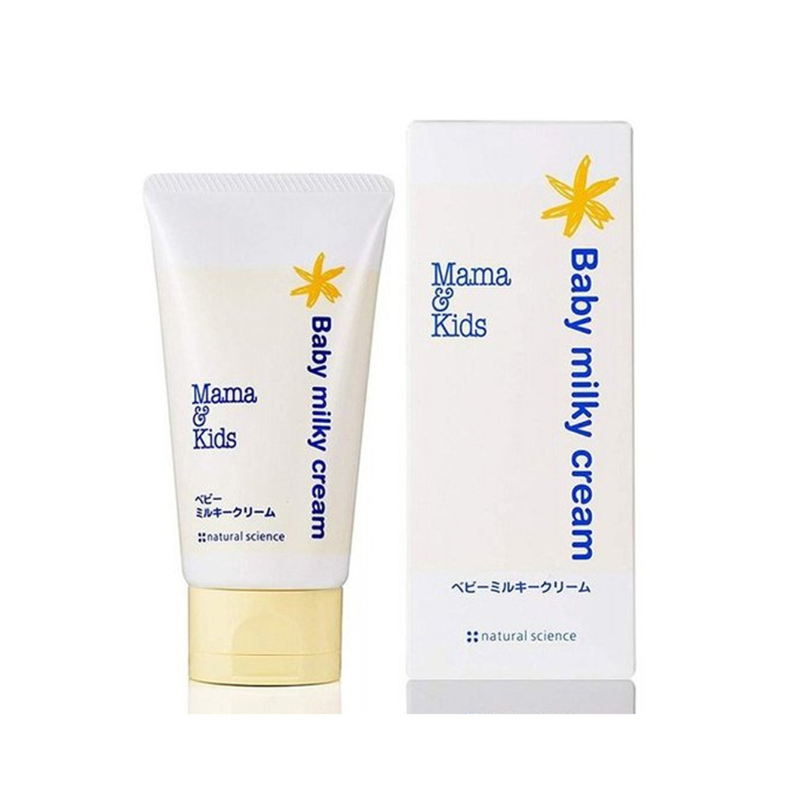 【日版】Mama&Kids 嬰兒潤膚乳霜(面霜) 75g | Mamakids baby milky face cream.