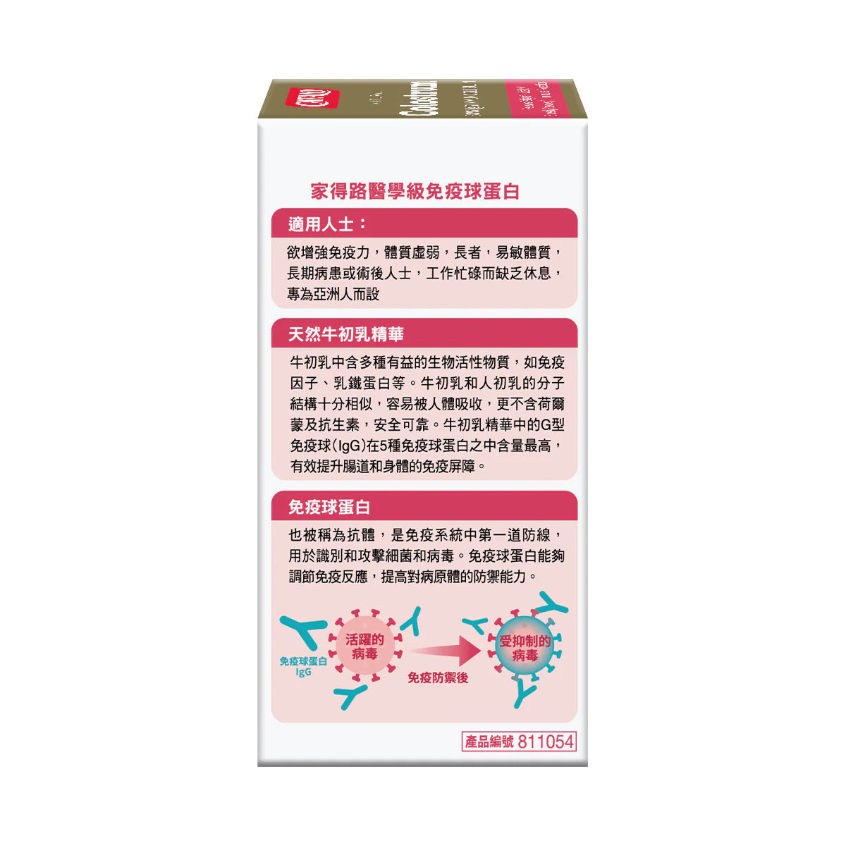 catalo醫學級免疫球蛋白 30粒.