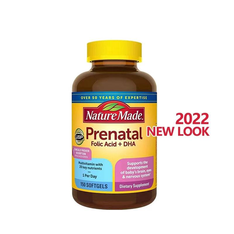 Nature Made NatureMade 新版 - 萊萃美 孕婦綜合維生素+DHA 150粒液態軟膠囊(孕婦/孕期復合維他命).