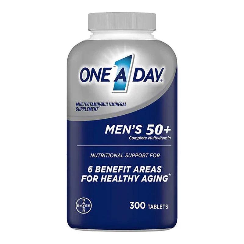 【New】美國拜耳Bayer One A Day 男仕綜合維他命(50歲或以上) 300片.