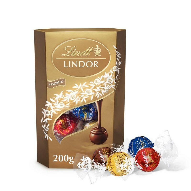 美國Lindor 瑞士蓮 精選軟心朱古力200g.