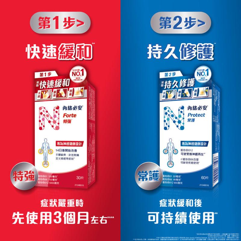 【萬寧版】Neurobion Forte 30 Tabs 【Vitamin B1, B6, B12 】|Maintain healthy Nervous System.