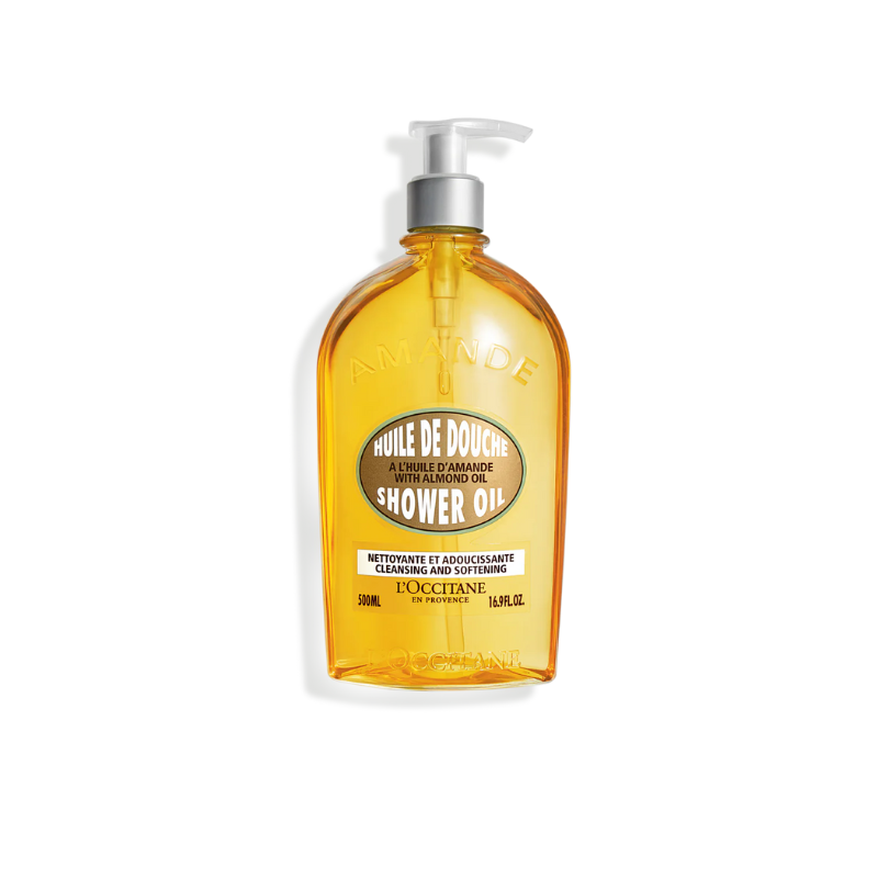 L'occitane 歐舒丹 甜扁桃緊致沐浴油 500ml.