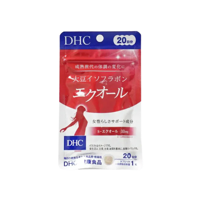 DHC 大豆異黃酮 雌馬酚 20粒 20日分.
