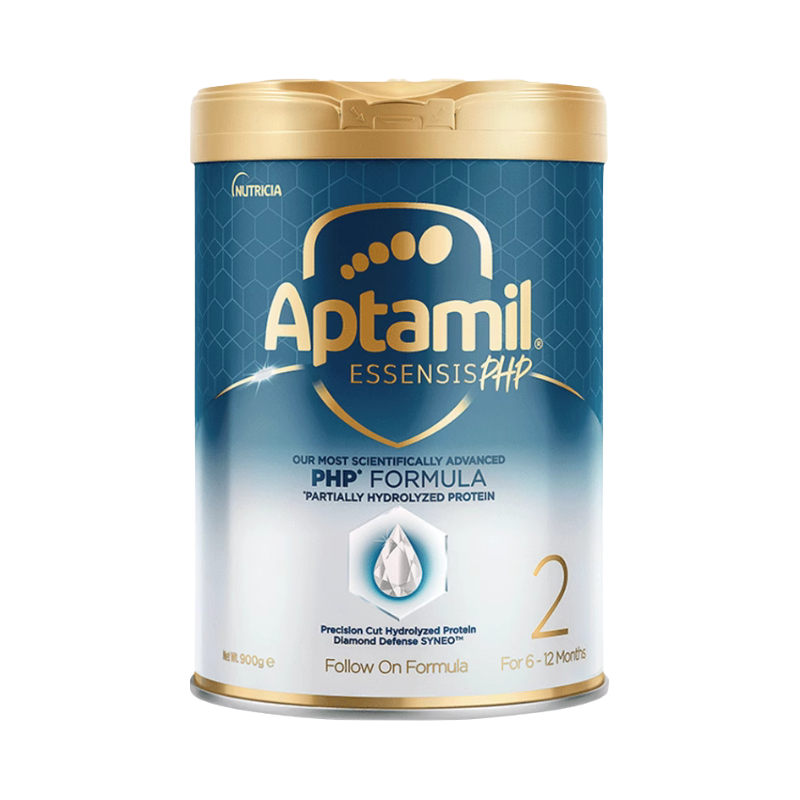 Aptamil-Stage 1 Essensis 有機 A2 蛋白優質嬰兒配方奶粉,0-6 個月 900 克.