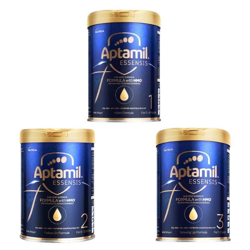Aptamil - Essensis HMO 配方1,2,3段 900克.