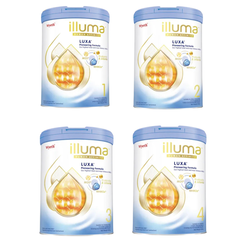 🔥暑假大促【新包裝】Wyeth 惠氏Illuma 啟賦 1-4段850g|0-36個月|OPO結構脂・gsMO乳源神經節苷脂