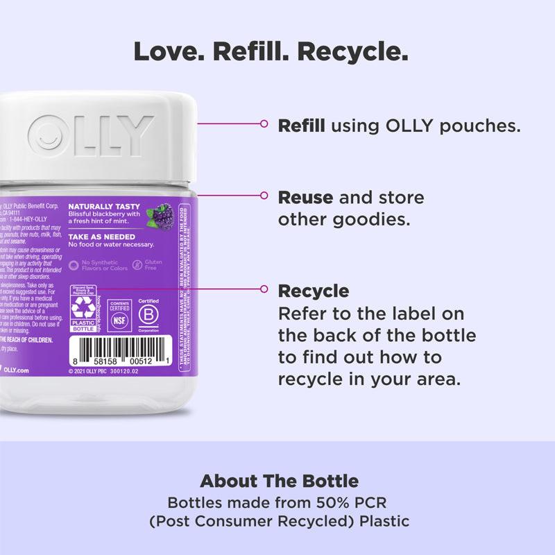 【萬寧版】OLLY Sleep Gummy 安神助眠營養補充軟糖 50粒.