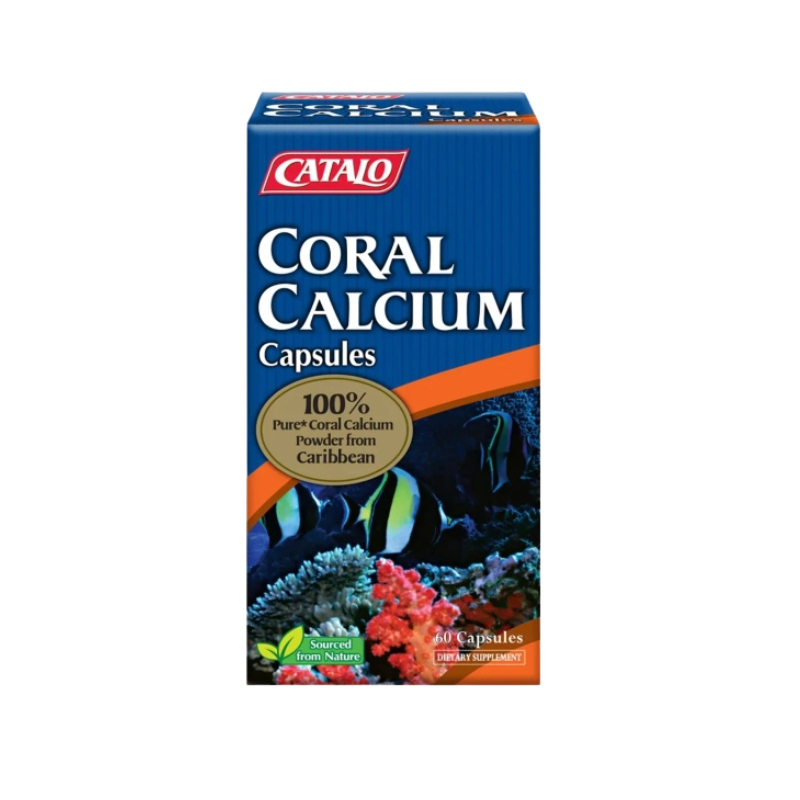【萬寧版】Catalo加勒比純天然珊瑚鈣 60粒.
