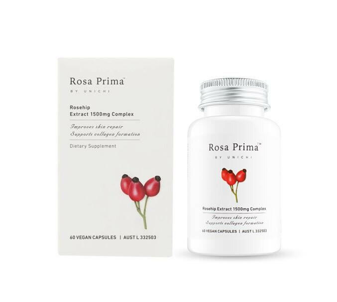 澳洲 Unichi 玫瑰果精華美白膠囊丸 1500mg 60粒.