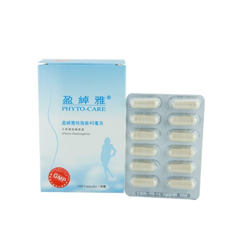 盈綽雅-特強裝40毫克 PHYTO-CARE Isoflavones.