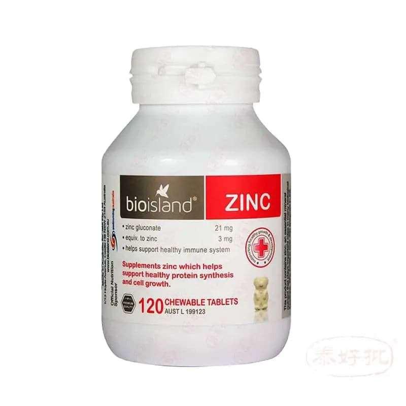 澳洲 Bioisland Zinc鋅120粒裝.