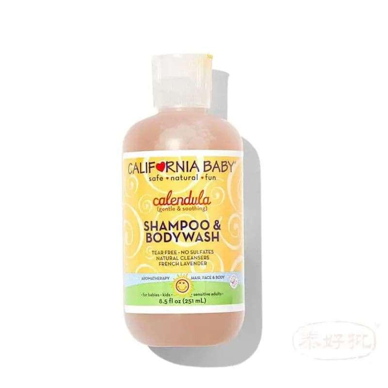 California Baby 加州寶寶金盞花洗髮沐浴露 251ML.