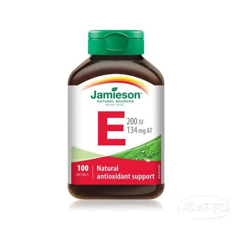 【香港行貨】Jamieson Vitamin E-200 iu 100's.