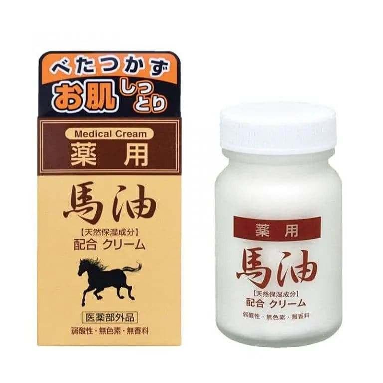 日本藥用馬油潤膚霜,深層滋養肌膚,有效保濕潤膚霜,提升肌膚柔嫩與健康