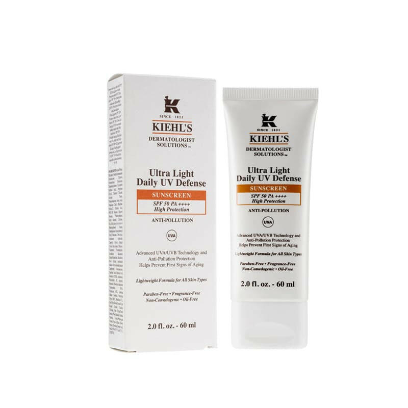 Kiehl’s 醫學全效抗污染輕柔防曬乳SPF50 PA++++ 60毫升.