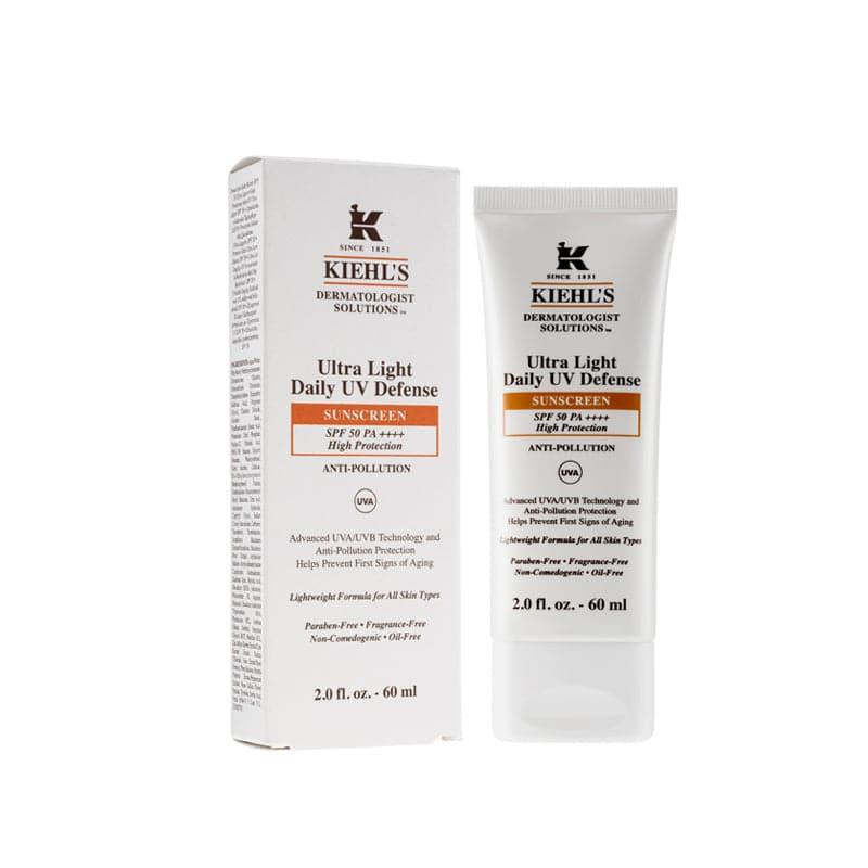 Kiehl’s 醫學全效抗污染輕柔防曬乳SPF50 PA++++ 60毫升.