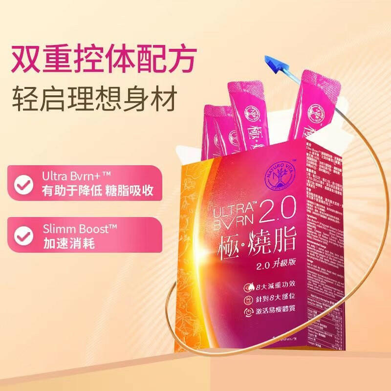 【萬寧版】維特健靈-NATURO VITA 極燒脂 Ultra Burn 2.0 升級版 14粒 - 提升基礎代謝 加速燒脂.