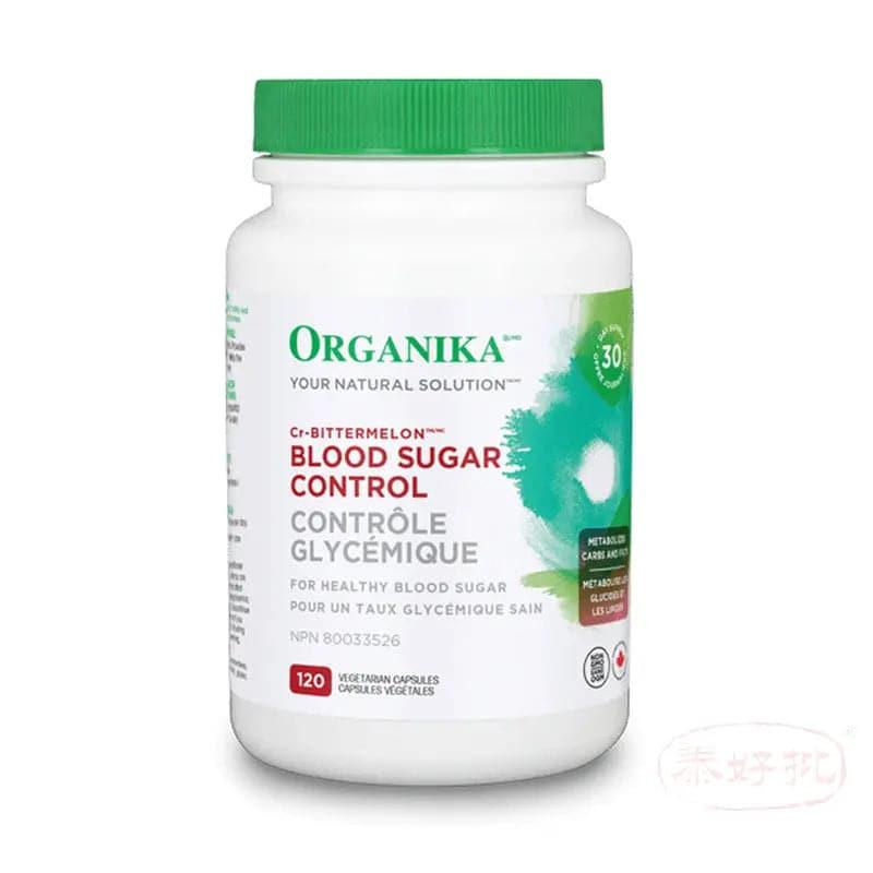 【加拿大】Organika Blood Sugar Control Bitter Melon 50 mcg 120 Caps 天然苦瓜素,降糖去脂改善糖尿病.