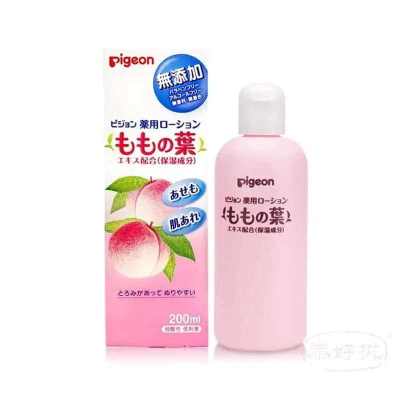 PIGEON 日本爽身桃子熱痱水 200ML.