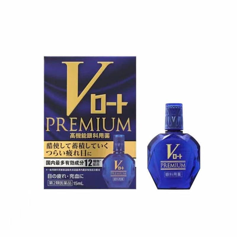 Rohto日本 樂敦 藍V眼藥水 緩解 眼睛疲勞 15ml.