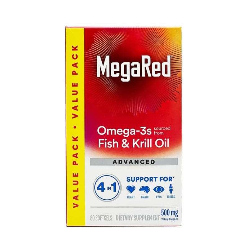 【美國版】Schiff - Megared Advanced 4合1魚油 +磷蝦油 80粒.