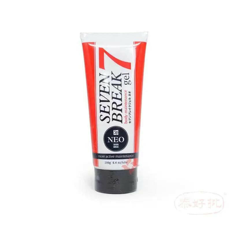 【日版】Seven Break - Gel 7日極速瘦身啫喱 (針對性消脂按摩膏) 200g - 紅色.