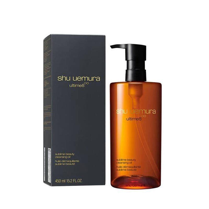 【新版】SHU UEMURA 植村秀 Ultime8 黃金琥珀養膚潔顏油 450ml.