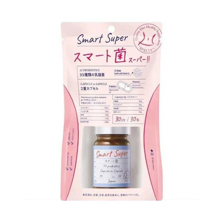 【日本寄-原箱出】SVELTY/絲蓓緹 SMART益生菌膠囊 30粒.