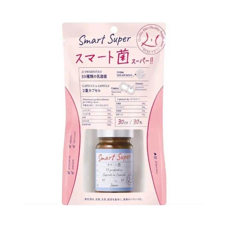 【日本寄-原箱出】SVELTY/絲蓓緹 SMART益生菌膠囊 30粒.