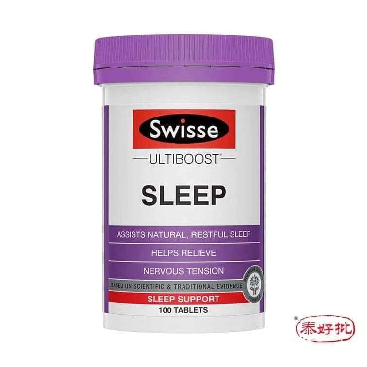 澳洲Swisse Sleep睡眠⽚100粒.