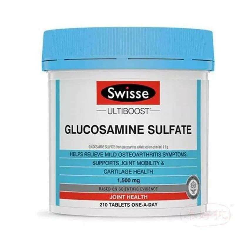 Swisse Ultiboost 硫酸葡萄糖胺 1,500毫克 210片.