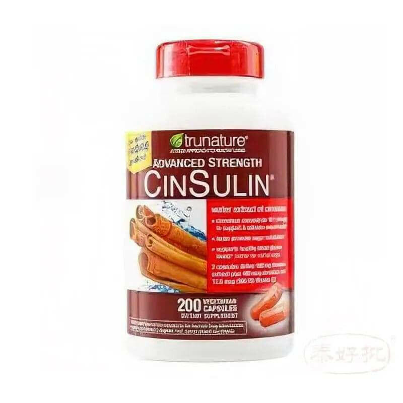 Trunature肉桂酵母铬胶囊,健康新选择,促进身体代谢与养生的优质胶囊产品