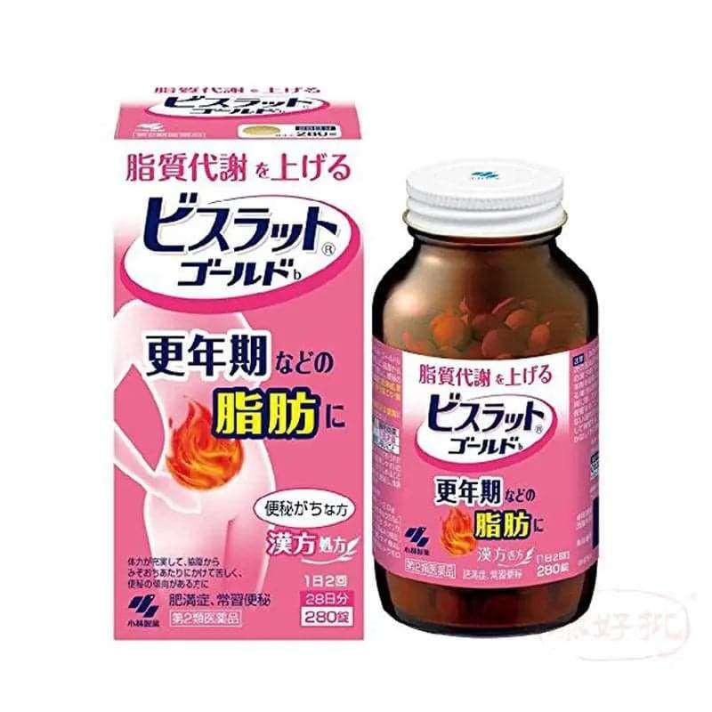 【日本直郵】小林製薬 Visrrat Gold-B提高代謝腹部減脂黃金顆粒:280粒.