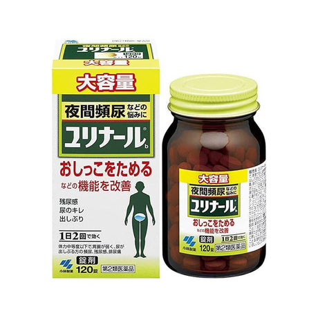 Yurinaru b 小林製藥頻尿改善藥 120錠.