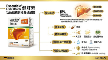 德國Essentiale健肝素｜隨身護肝神器，熬夜應酬必備