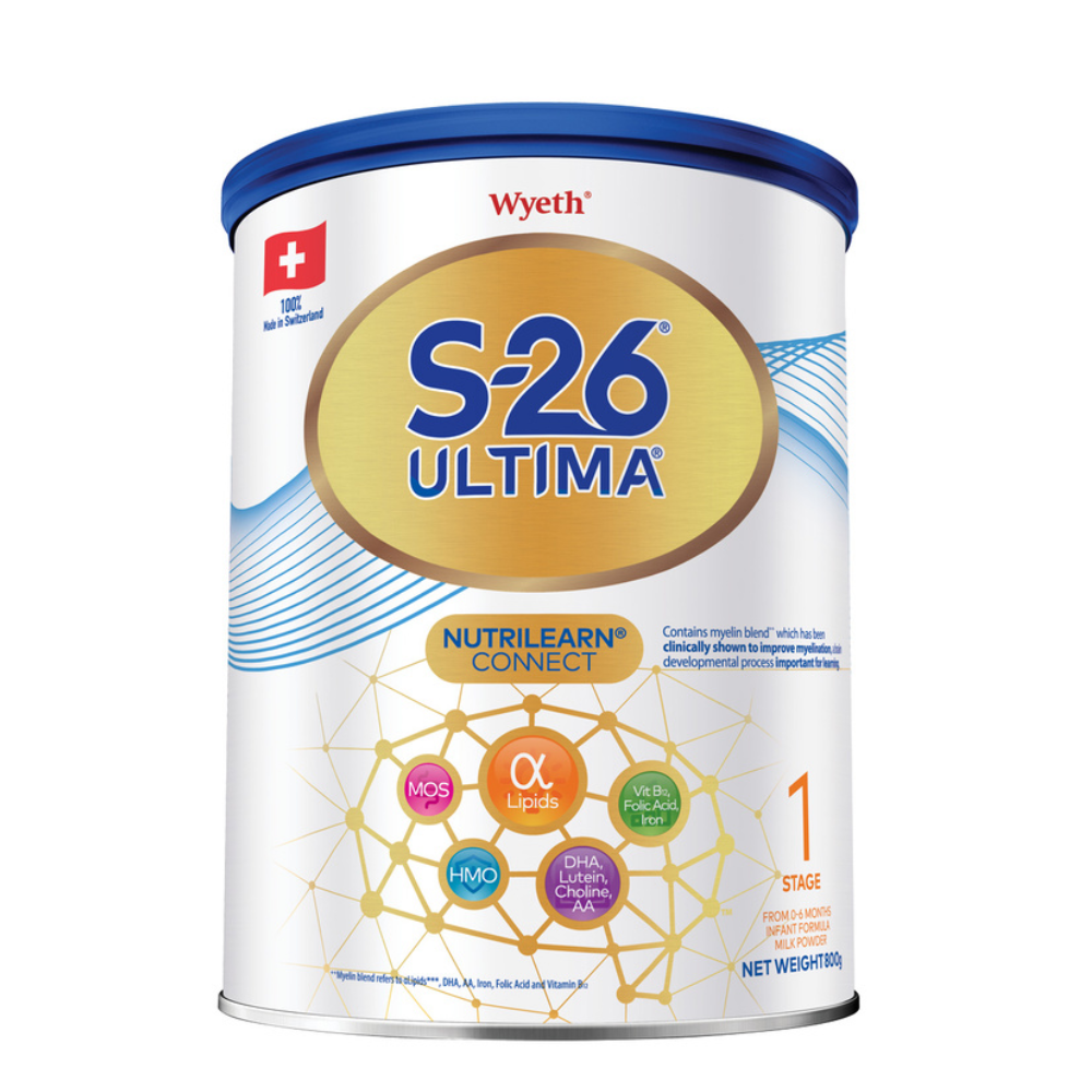 Wyeth ULTIMA infant formula milk powder 1 section 800g imported from Switzerland 