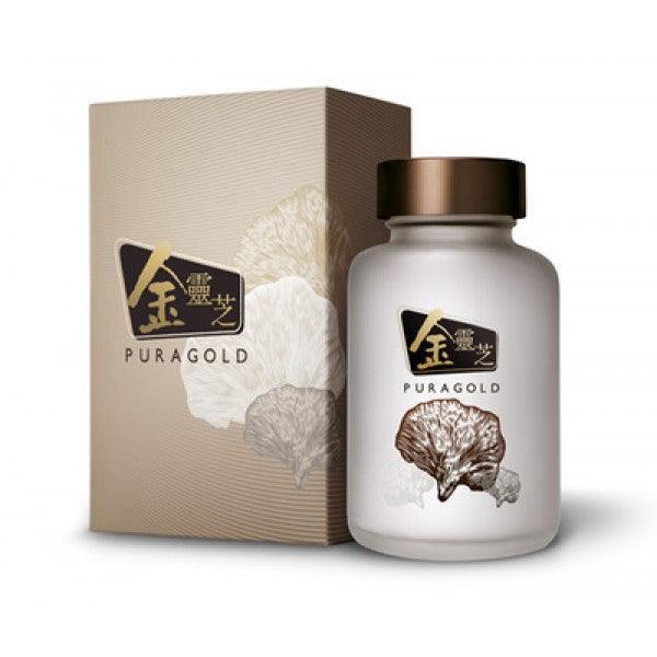 PURAGOLD 金靈芝保健產品，促進健康與免疫力之最佳選擇。